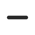 Sign Minus SVG Icon